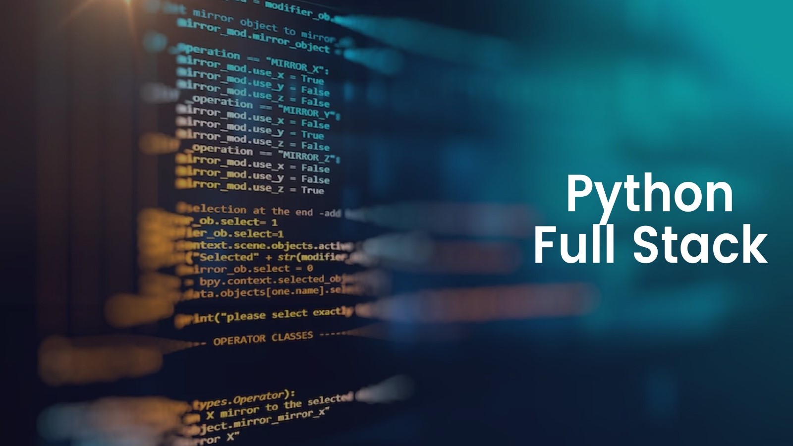 Programa Formativo Máster Python Full Stack Developer